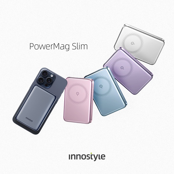 Sạc dự phòng Innostyle PowerMag Slim 20W có màu sắc sang trọng cùng thiết kế nhỏ gọn sạc dự phòng