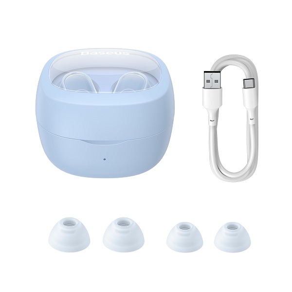 Hộp sạc di động kèm theo còn có thể sạc thông qua cổng Type-C cùng thời gian khoảng 1.5 giờ tai nghe giá rẻ
