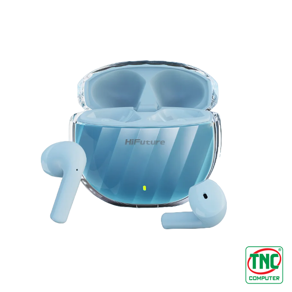 Tai nghe Bluetooth FLYBUDS3 Blue có thời lượng sử dụng lên tới 30 tiếng Tai nghe Bluetooth FLYBUDS3 Blue có thời lượng sử dụng lên tới 30 tiếng