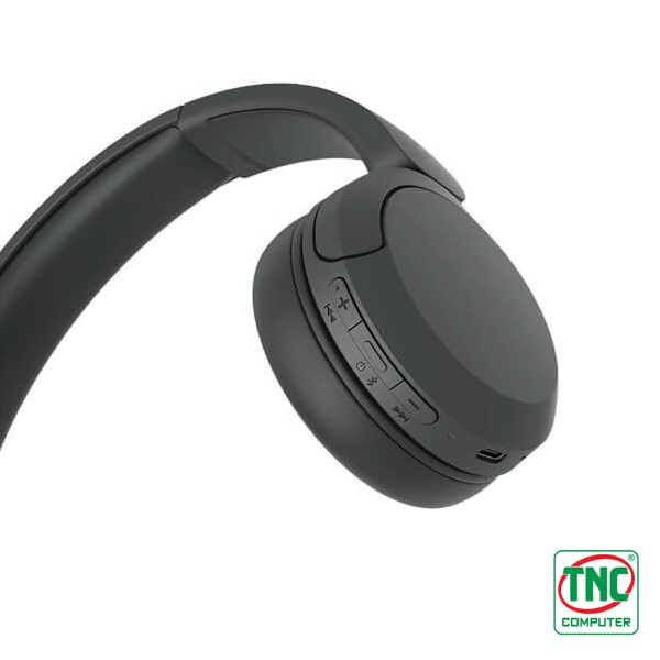 Tai nghe không dây Sony CH520 Black có chất liệu êm ái Tai nghe không dây Sony CH520 Black có chất liệu êm ái