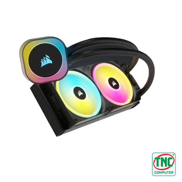 Tản nhiệt nước Corsair iCUE LINK H100i RGB CW-9061001-WW có màu sắc bắt mắt Tản nhiệt nước Corsair iCUE LINK H100i RGB CW-9061001-WW có màu sắc bắt mắt