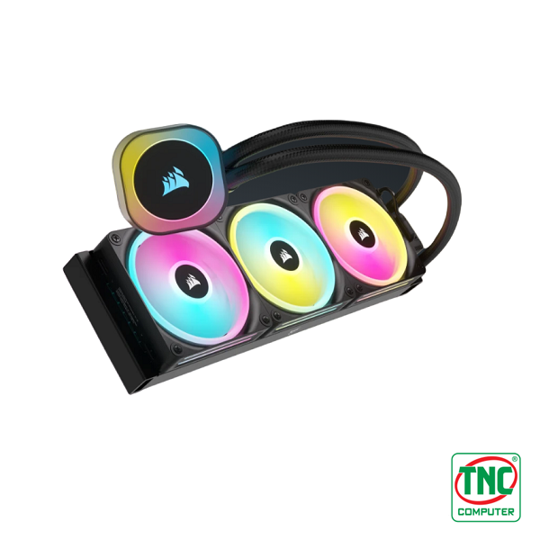 Tản nhiệt nước Corsair iCUE LINK H150i RGB CW-9061003-WW có độ ồn thấp Tản nhiệt nước Corsair iCUE LINK H150i RGB CW-9061003-WW có độ ồn thấp