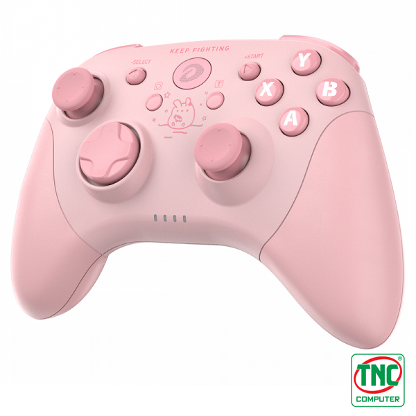 Tay cầm chơi game Dual Mode DAREU H101X Pink sở hữu thiết kế thon gọn, màu sắc ấn tượng Tay cầm chơi game Dual Mode DAREU H101X Pink sở hữu thiết kế thon gọn, màu sắc ấn tượng