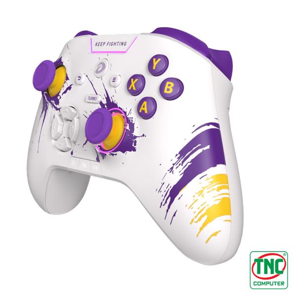 Tay cầm chơi game Triple Mode DAREU H105 White sở hữu nút điều khiển dễ thao tác Tay cầm chơi game Triple Mode DAREU H105 White sở hữu nút điều khiển dễ thao tác