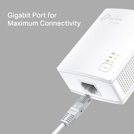 Bộ Chuyển Đổi Internet Qua Đường Dây Điện Gigabit AV1000 (TL-PA7017 KIT)