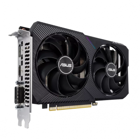 Card màn hình ASUS Dual GeForce RTX 3050 V2 OC Edition 8GB GDDR6 (DUAL-RTX3050-O8G-V2)