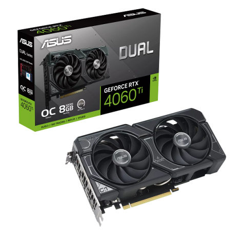 Card màn hình ASUS DUAL-RTX4060TI-O8G