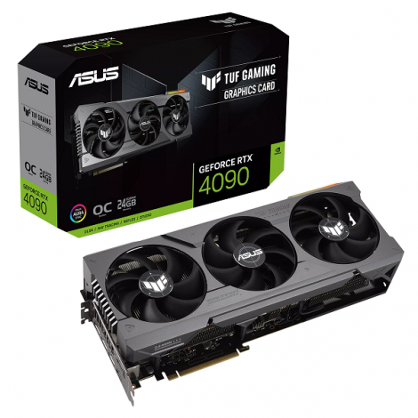 Card màn hình Asus TUF Gaming GeForce RTX 4090 OC Edition 24GB GDDR6X(TUF-RTX4090-O24G-GAMING)