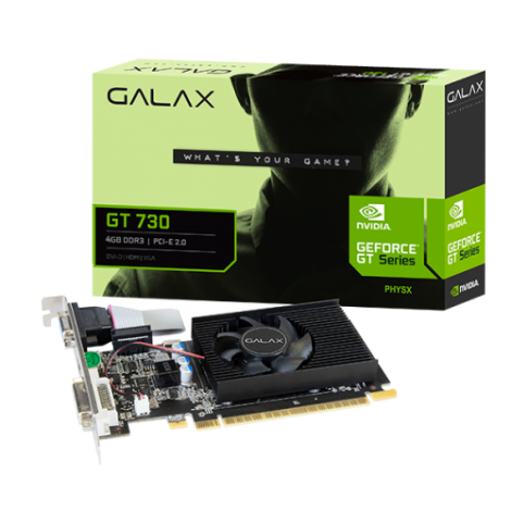 Card màn hình Galax GeForce GT 730 4GB DDR3 (73GQF8HX00HD)