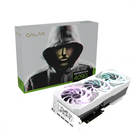 Card màn hình Galax GeForce RTX 4090 SG White 1-Click OC 24GB GDDR6X (49NXM5MD6DSG)