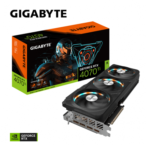 Card màn hình Gigabyte GeForce RTX­­ 4070 Ti GAMING OC 12G (GV-N407TGAMING OC-12GD)