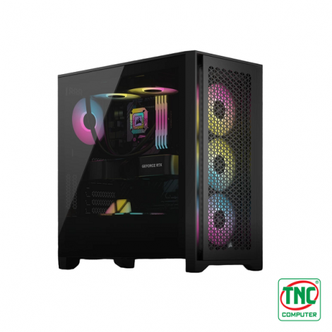 Case Corsair iCUE 5000D RGB Airflow Mid-Tower CC-9011242-WW (Black)