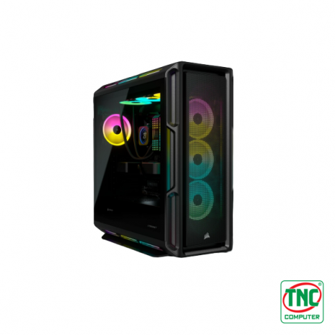 Case Corsair iCUE 5000T RGB Tempered Glass Mid-Tower CC-9011230-WW (Black)