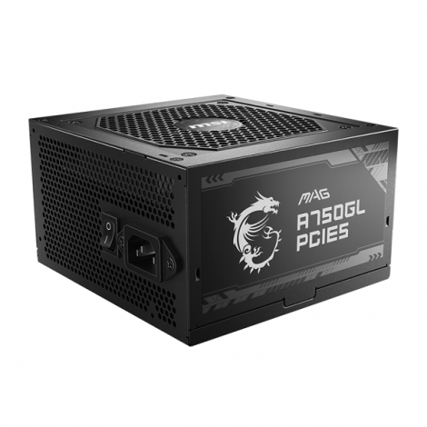 Nguồn MSI 750W MAG A750GL PCIE5 80 PLUS Gold