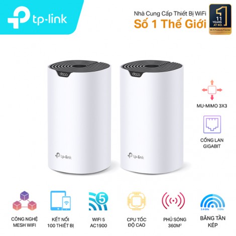 Router Wifi Mesh TP-Link Deco S7 (3-pack)