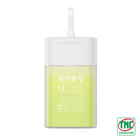 Sạc dự phòng Baseus Popsicle 5200mAh 20W Forest Green LVA026-TC-GR (P10055601613-01)