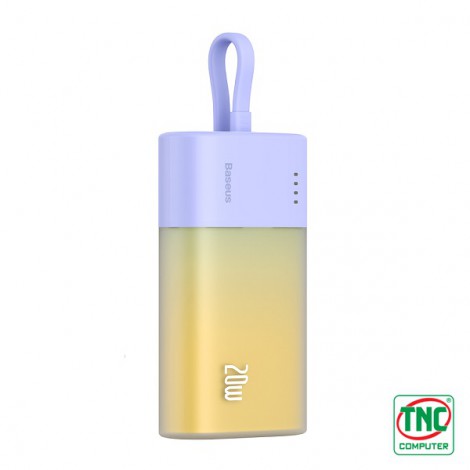 Sạc dự phòng Baseus Popsicle 5200mAh 20W Nebula Purple LVA026-TC-VO (P10055601513-01)