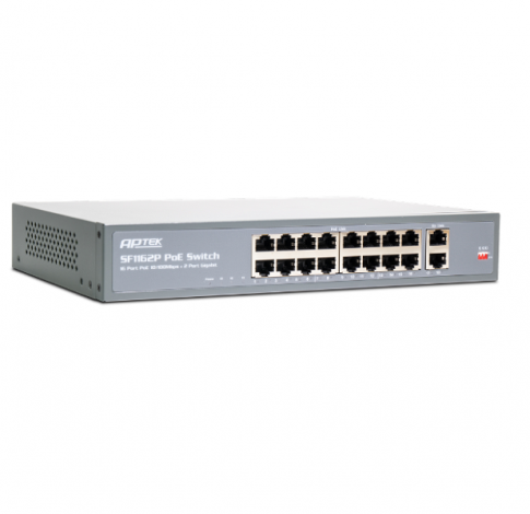 Switch Aptek 16-port PoE SF1162P
