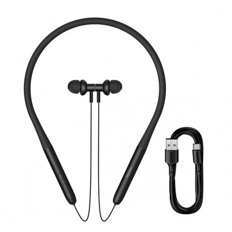 Tai nghe Baseus Bowie P1x In-ear Neckband Wireless Black NGPB010001 (LVH030-WL-BK)