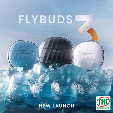 Tai nghe Bluetooth HiFuture FLYBUDS3 White