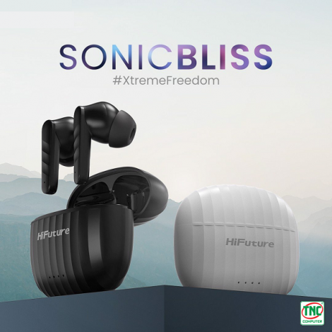 Tai nghe Bluetooth HiFuture SONICBLISS White