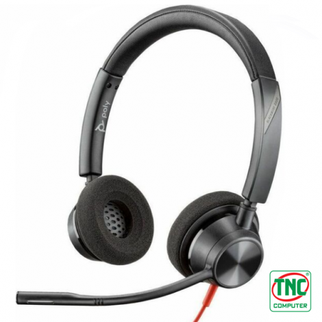 Tai nghe có dây Poly BW 3320 Stereo -M USB-C HS +USB-C/A 8X220AA