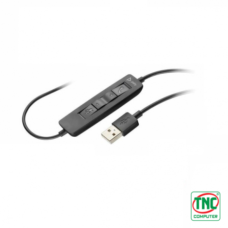 Tai nghe có dây Poly EP 320 Stereo USB-A HS TAA 767F9AA