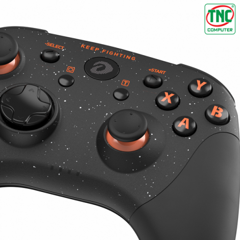 Tay cầm chơi game không dây Dual Mode DAREU H101X Black