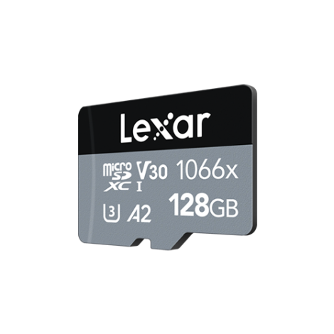 Thẻ nhớ Lexar Professional 1066x 128GB microSDXC UHS-I Card LMS1066128G-BNANG