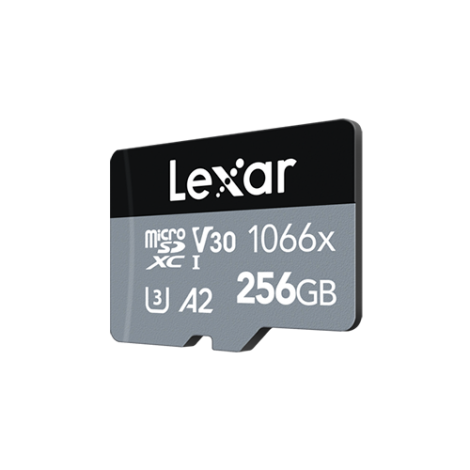 Thẻ nhớ Lexar Professional 1066x 256GB microSDXC UHS-I Card LMS1066256G-BNANG