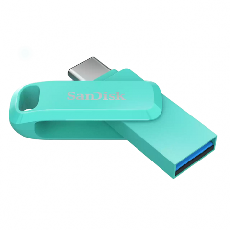 USB 128GB SanDisk Ultra Dual Drive Go 3.1 TypeC - SDDDC3-128G-G46G (Green)