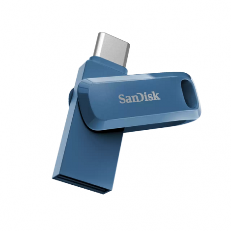 USB 128GB SanDisk Ultra Dual Drive Go 3.1 TypeC - SDDDC3-128G-G46NB (Navy Blue)