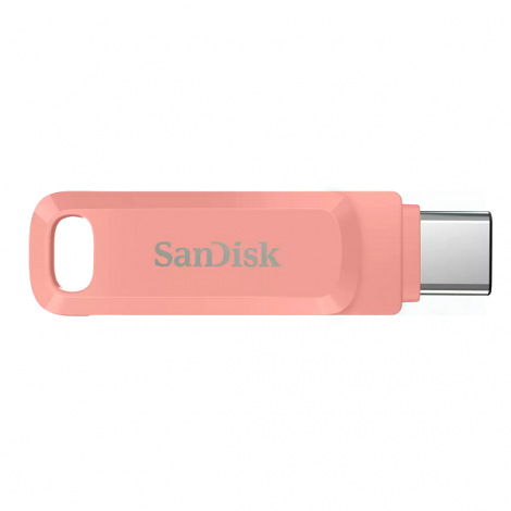 USB 128GB SanDisk Ultra Dual Drive Go 3.1 TypeC - SDDDC3-128G-G46PC (Peach)