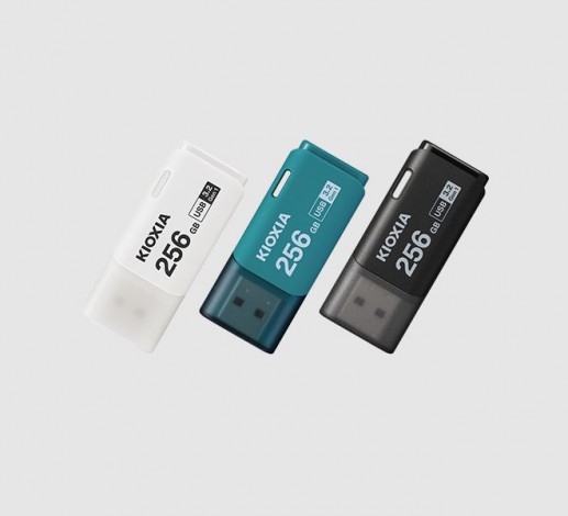 USB 256GB Kioxia 3.2 Gen 1 U301 - LU301L256GG4 (Xanh)