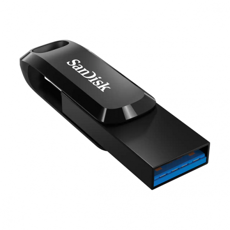 USB 64GB SanDisk Ultra Dual Drive Go 3.1 TypeC - SDDDC3-064G-G46 (Black)