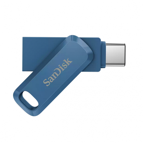 USB 64GB SanDisk Ultra Dual Drive Go 3.1 TypeC - SDDDC3-064G-G46NB (Navy Blue)