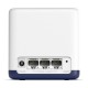 Hệ thống Wifi mesh Mercusys Halo H50G (2 pack) - (1900 Mbps/ Wifi 5/ 2.4/5 GHz)