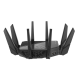 Router Asus Gaming WiFi 6 ROG Rapture GT-AX11000 Pro (10756 Mbps/ Wifi 6 / 2.4/5 GHz)