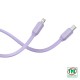 Sạc dự phòng Baseus Qpow2 Dual-Cable 10000mAh 22.5W Nebula Purple LVA025-1V-22 (P10055003513-00)