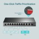 Switch PoE+ TP-Link TL-SG1210MP (10 port/ 1 Gbps/ SFP Combo)