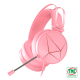 Tai nghe DareU Gaming có dây, khử tiếng ồn EH722X - Pink
