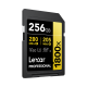 Thẻ nhớ Lexar SD Professional 1800x 256GB SDXC UHS-II Card GOLD LSD1800256G-BNNNG