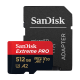 Thẻ nhớ micro SD SanDisk Extreme Pro 512GB 200MB/s (SDSQXCD-512G-GN6MA)