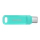 USB 128GB SanDisk Ultra Dual Drive Go 3.1 TypeC - SDDDC3-128G-G46G (Green)