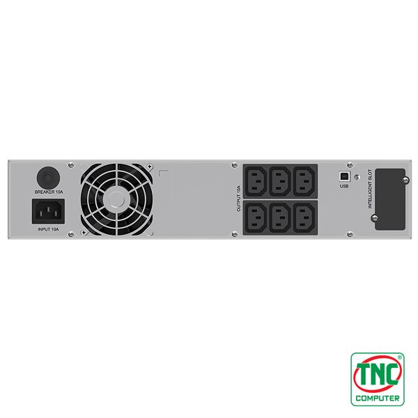 trang bị 6 ổ cắm chuẩn IEC C13 ups cho máy tính