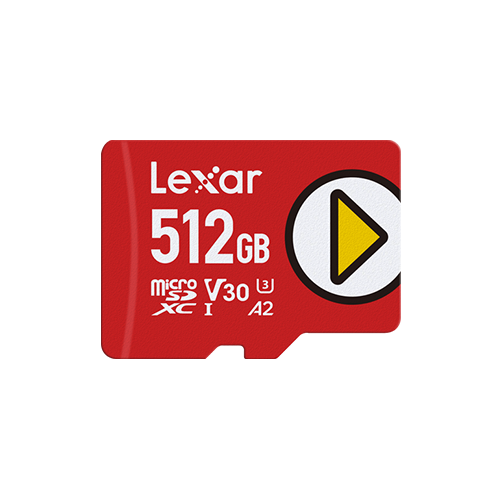 Thẻ nhớ Lexar PLAY microSDXC 512GB UHS-I Card LMSPLAY512G-BNNNG