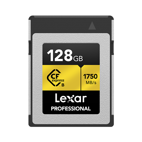 Thẻ nhớ SD Lexar Professional CFexpress Type B GOLD Series 128GB LCXEXPR128G-RNENG