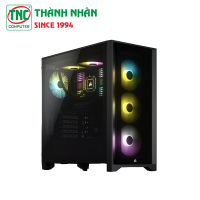 Case Corsair iCUE 4000X RGB Tempered Glass Mid-Tower ATX - ...
