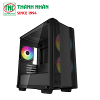 Case Deepcool Micro ATX CC360 ARGB (Đen)