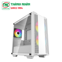 Case Deepcool Micro ATX CC360 WH ARGB (Trắng)